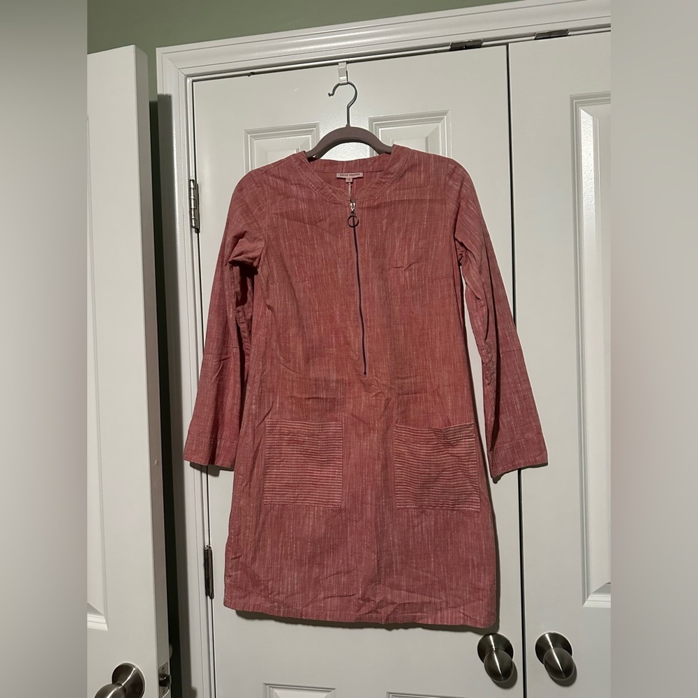 Kayce Hughes Red Dress with zipper